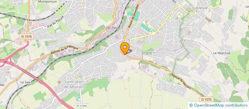 localisation de l'entreprise MONSIEUR BILAL ACHELHI  SAINT-JEAN-DE-MOIRANS