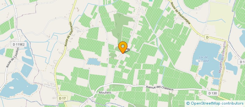 localisation de l'entreprise MONSIEUR BILAL ADAILI  MOULIETS-ET-VILLEMARTIN