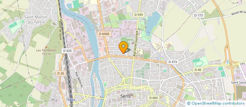 localisation de l'entreprise MONSIEUR BILAL AFGHANE  SENS