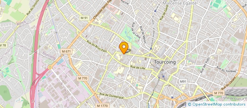 localisation de l'entreprise MONSIEUR BILAL AGMIRI  TOURCOING