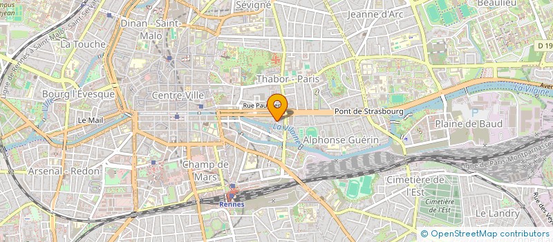 localisation de l'entreprise MONSIEUR BILAL AHMADZAI  RENNES