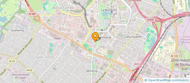 localisation de l'entreprise MONSIEUR BILAL AIT KASSI  TOULOUSE