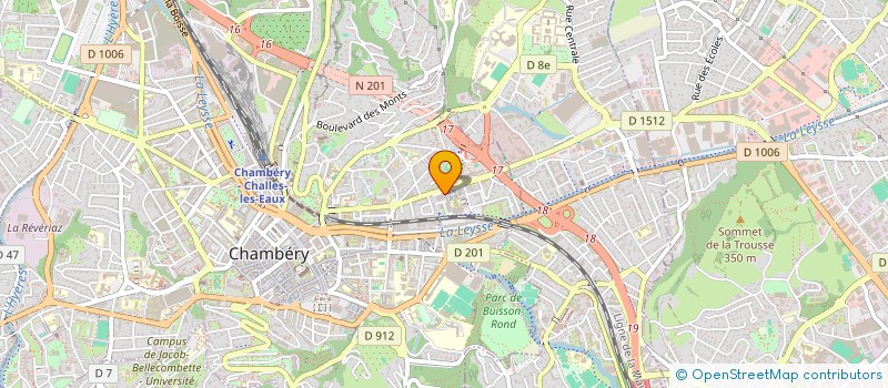 localisation de l'entreprise MONSIEUR BILAL AIT KHOUYA  CHAMBERY