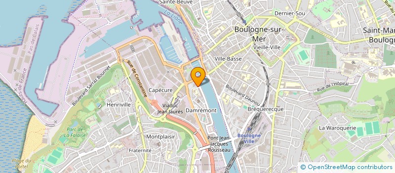 localisation de l'entreprise MONSIEUR BILAL AIT LHAJ  BOULOGNE-SUR-MER