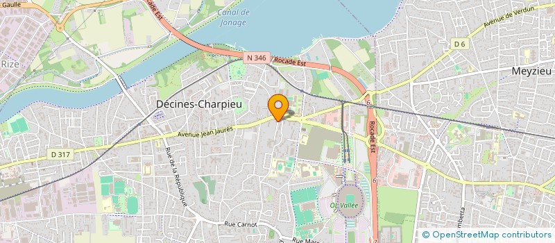 localisation de l'entreprise MONSIEUR BILAL AIT-RABAH  DECINES-CHARPIEU