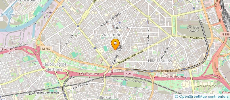 localisation de l'entreprise MONSIEUR BILAL AKHAZROUN à LILLE