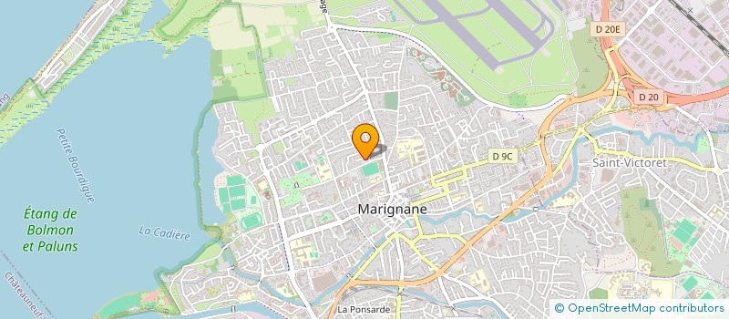 localisation de l'entreprise MONSIEUR BILAL ALI  MARIGNANE