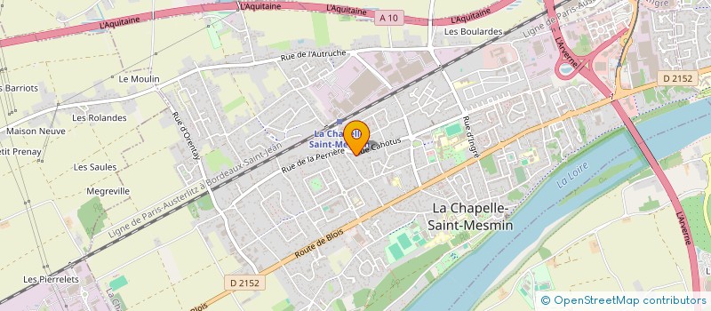 localisation de l'entreprise MONSIEUR BILAL AMARZGUIOUI à LA CHAPELLE-SAINT-MESMIN