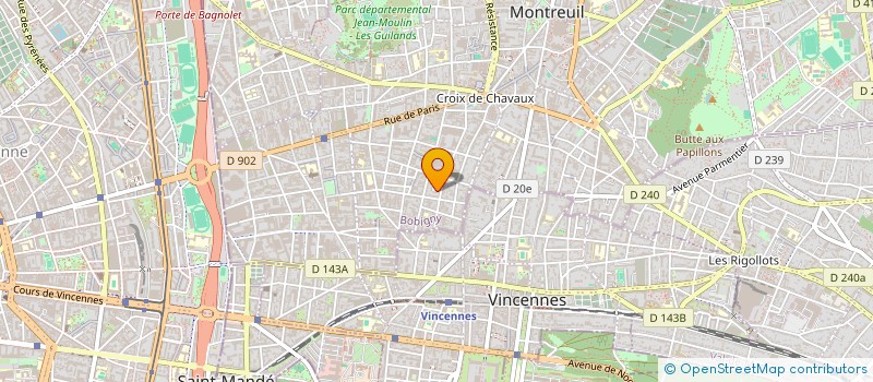 localisation de l'entreprise MONSIEUR BILAL AMIAR  PARIS