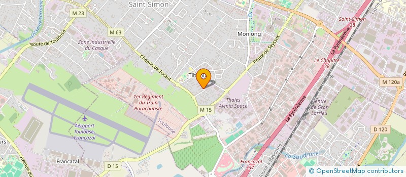 localisation de l'entreprise MONSIEUR BILAL AMRANI  TOULOUSE
