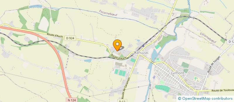 localisation de l'entreprise MONSIEUR BILAL AMRI  GIMONT