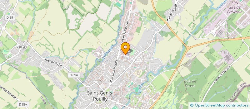 localisation de l'entreprise MONSIEUR BILAL ANGOUD à SAINT-GENIS-POUILLY