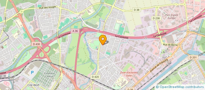 localisation de l'entreprise MONSIEUR BILAL APAYDIN  ILLZACH