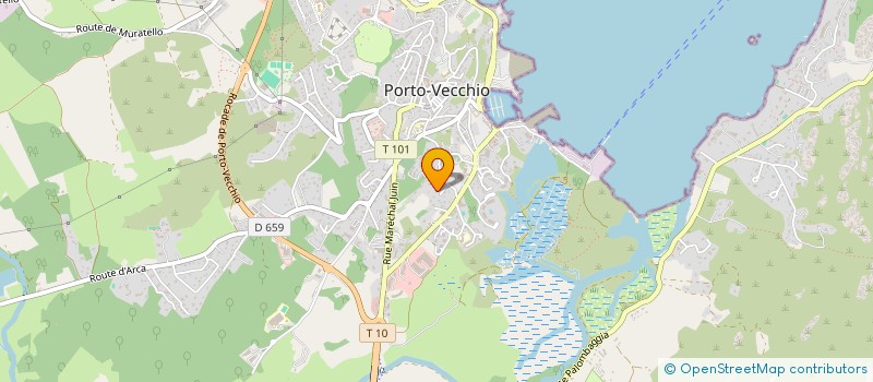 localisation de l'entreprise MONSIEUR BILAL ARKTAN à PORTO-VECCHIO