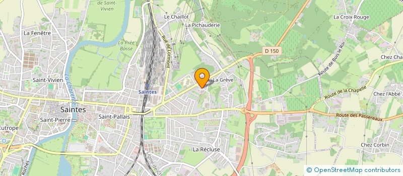 localisation de l'entreprise MONSIEUR BILAL ARMANI  SAINTES