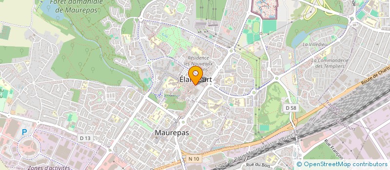 localisation de l'entreprise MONSIEUR BILAL ATMANE  ELANCOURT