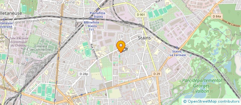 localisation de l'entreprise MONSIEUR BILAL AVDATEK à STAINS