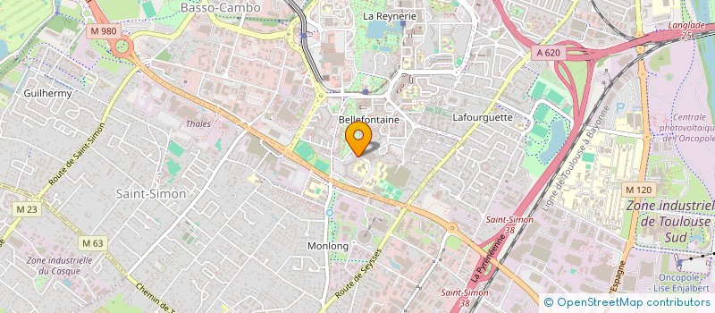 localisation de l'entreprise MONSIEUR BILAL AZZAKHNINI  TOULOUSE