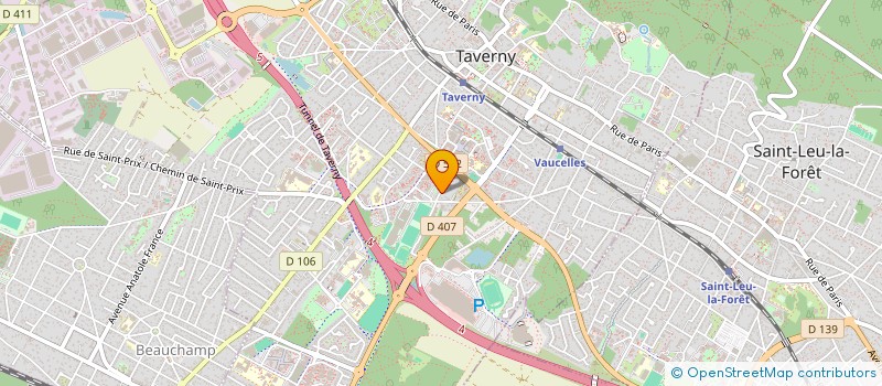 localisation de l'entreprise MONSIEUR BILAL AZZI à TAVERNY