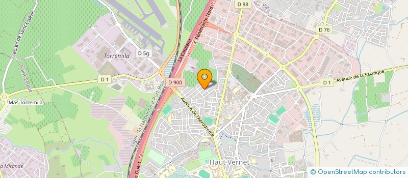 localisation de l'entreprise MONSIEUR BILAL BANNANY  PERPIGNAN