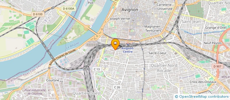 localisation de l'entreprise MONSIEUR BILAL BARKAT  AVIGNON