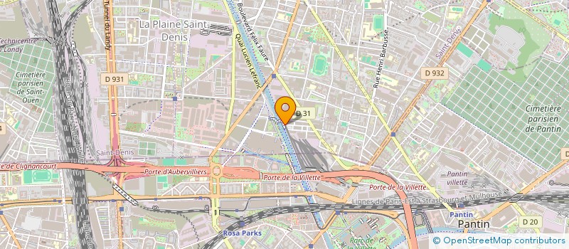 localisation de l'entreprise MONSIEUR BILAL BARTAL  AUBERVILLIERS