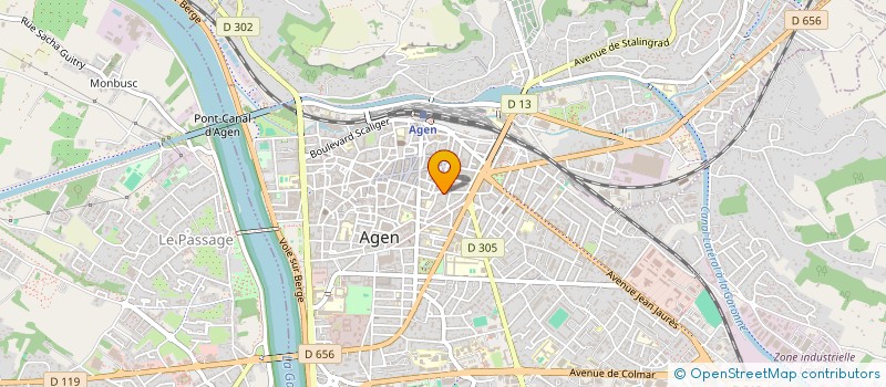 localisation de l'entreprise MONSIEUR BILAL BEHEDADA  AGEN