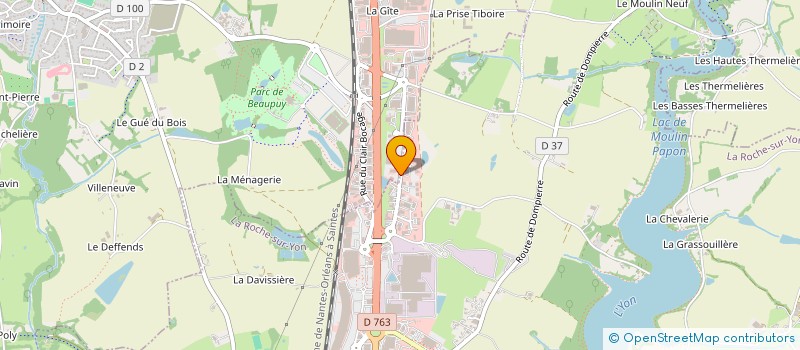 localisation de l'entreprise MONSIEUR BILAL BEHEDADA  MOUILLERON-LE-CAPTIF