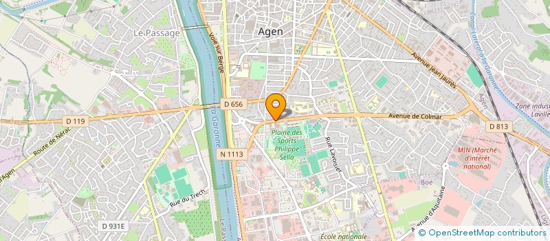 localisation de l'entreprise MONSIEUR BILAL BEKRI à AGEN