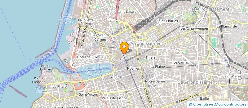 localisation de l'entreprise MONSIEUR BILAL BELBACHIR à MARSEILLE