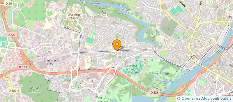 localisation de l'entreprise MONSIEUR BILAL BELHAOUARI à ANGERS