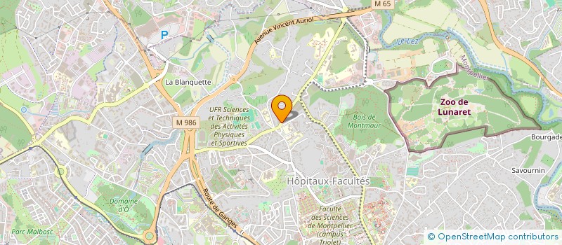 localisation de l'entreprise MONSIEUR BILAL BELKHAYAT ZOUGGARI à MONTPELLIER