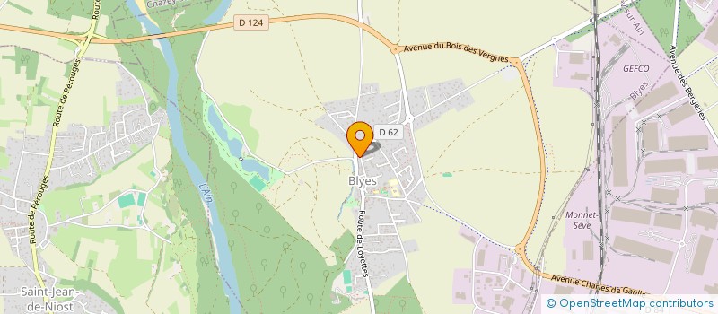 localisation de l'entreprise MONSIEUR BILAL BEN IKHELEF  BLYES