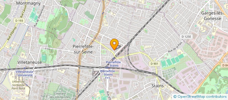localisation de l'entreprise MONSIEUR BILAL BEN MEKKI à PIERREFITTE-SUR-SEINE