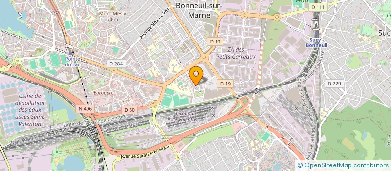 localisation de l'entreprise MONSIEUR BILAL BENAISSA-CHERIF  BONNEUIL-SUR-MARNE