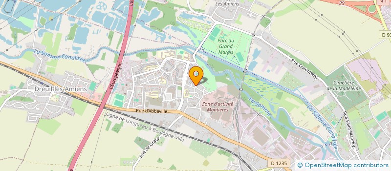 localisation de l'entreprise MONSIEUR BILAL BENAMAR à AMIENS
