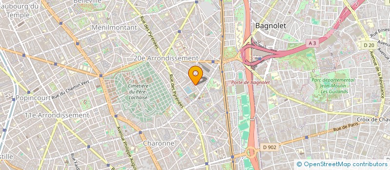 localisation de l'entreprise MONSIEUR BILAL BENCHERRAT  PARIS