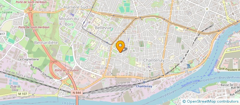 localisation de l'entreprise MONSIEUR BILAL BENHENNOU à NANTES