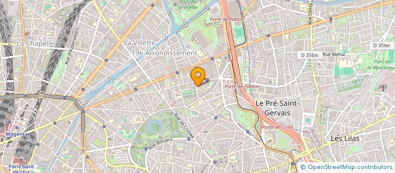 localisation de l'entreprise MONSIEUR BILAL BENOMARI  PARIS