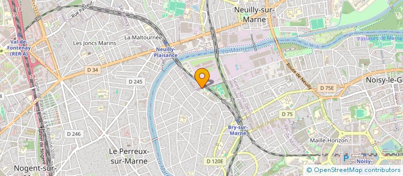 localisation de l'entreprise MONSIEUR BILAL BENTAHAR  NOISY-LE-GRAND
