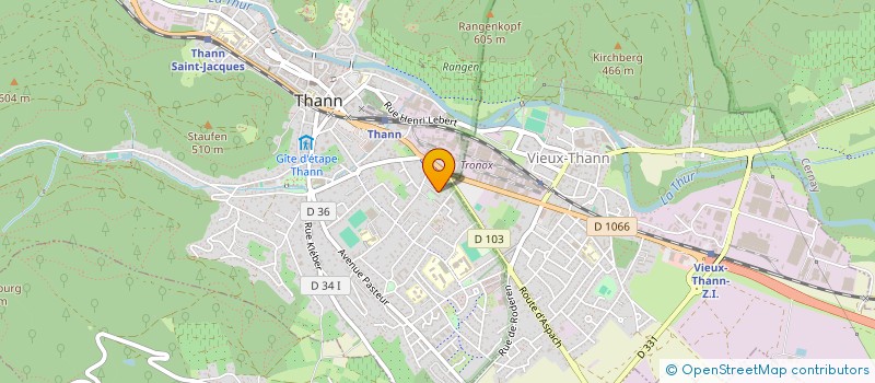 localisation de l'entreprise MONSIEUR BILAL BERRIMI  MULHOUSE