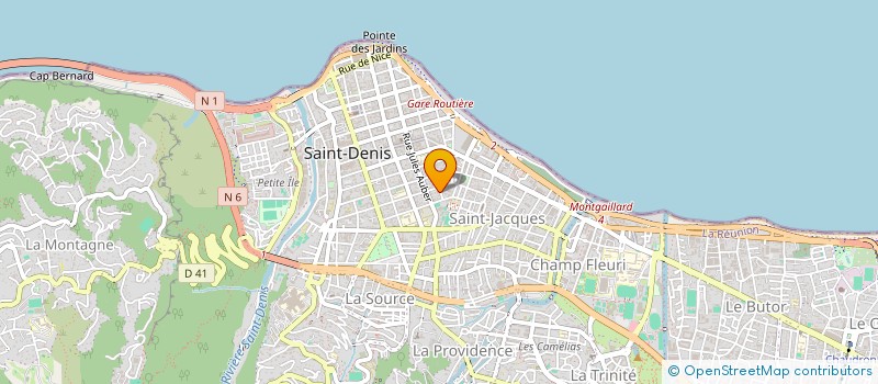 localisation de l'entreprise MONSIEUR BILAL BOBATE à SAINT-DENIS