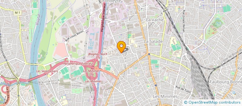 localisation de l'entreprise MONSIEUR BILAL BOUGUETAIA à TOULOUSE