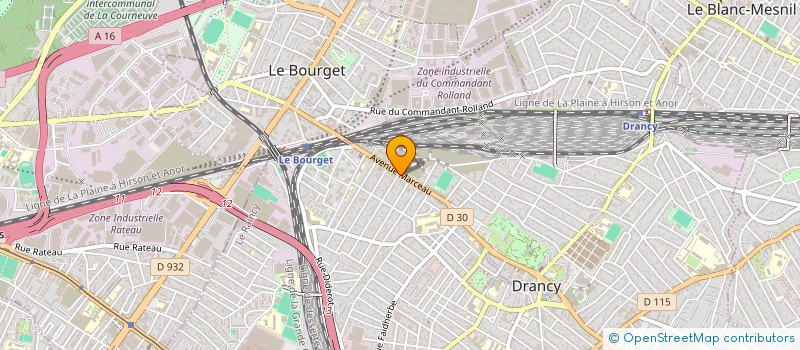 localisation de l'entreprise MONSIEUR BILAL BOULANOUAR  DRANCY