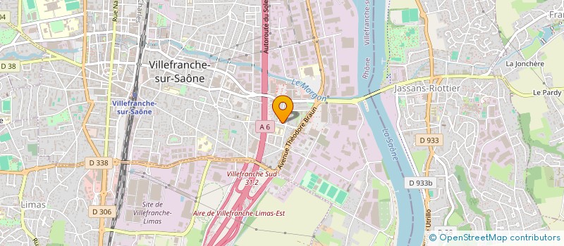 localisation de l'entreprise MONSIEUR BILAL BOULEMRAK  VILLEFRANCHE-SUR-SAONE