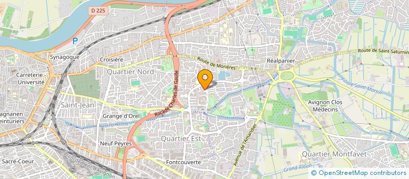 localisation de l'entreprise MONSIEUR BILAL BOUSSINIA  AVIGNON