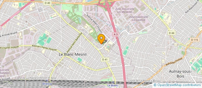 localisation de l'entreprise MONSIEUR BILAL BOUTAYA à LE BLANC-MESNIL