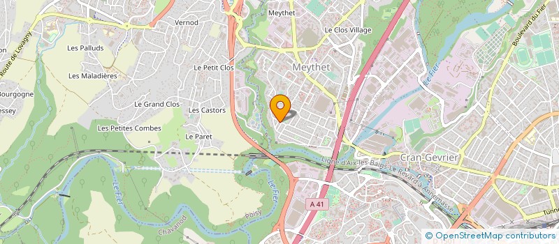 localisation de l'entreprise MONSIEUR BILAL BOUTGHOUAEN à ANNECY