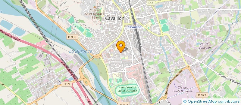 localisation de l'entreprise MONSIEUR BILAL BOUZABDA  CAVAILLON