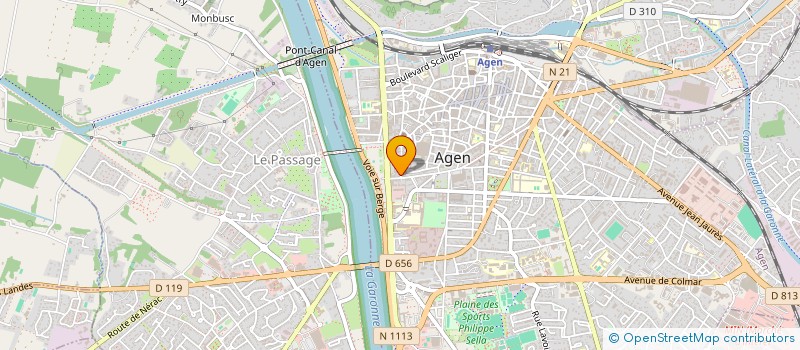 localisation de l'entreprise MONSIEUR BILAL BOUZIANE à AGEN